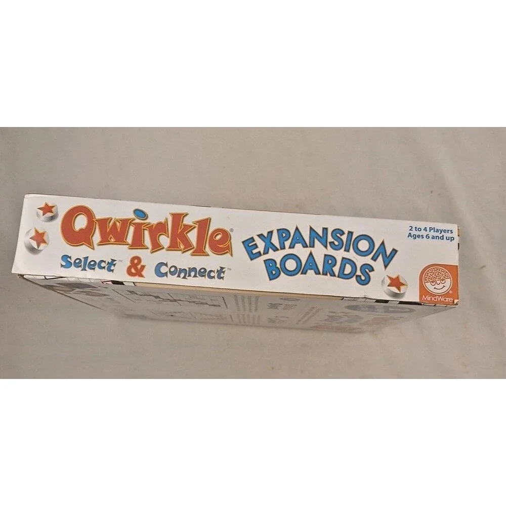 Qwirkle Expansion Boards Game SEALED MindWare 2013 Strategy Select and Connect